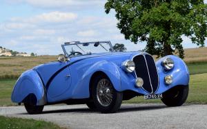 Delahaye 135 Competition Court Cabriolet par Figoni & Falaschi 1936 года